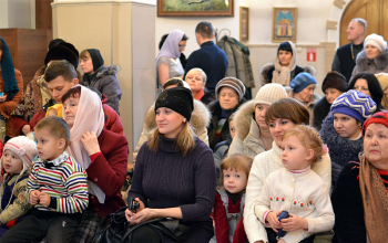 Рождество 2012/13: Утренник в храме Димитрия Донского