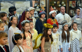 Рождество 2012/13: Утренник в храме Димитрия Донского