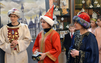 Рождество 2012/13: Утренник в храме Димитрия Донского