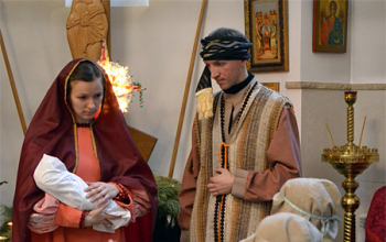 Рождество 2012/13: Утренник в храме Димитрия Донского