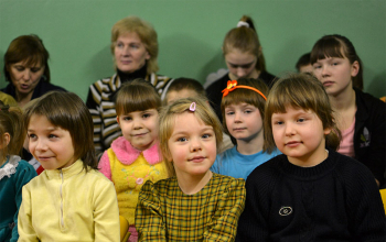 Рождественское представление в социальном приюте
