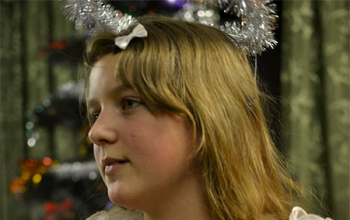 Рождественское представление в социальном приюте