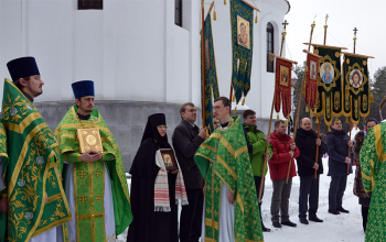 Престольный праздник в Свято-Ксениевском женском монастыре д.Барань