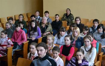 День православной книги 2013. Слуцкое Евангелие путешествует по Борисовской земле: Мстиж, Ганцевичи