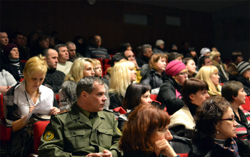 Протоиерей Александр Вербило выступил на родительском собрании в гимназии № 3