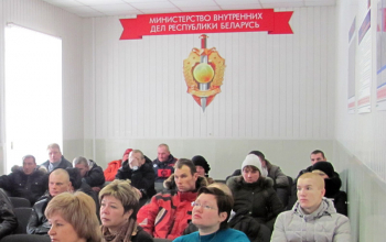 о.Александр Почёпко выступил на"Ярмарке вакансий" в Уголовно-исполнительной инспекции Борисовского РУВД