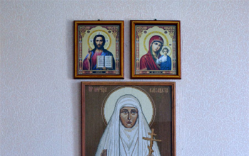 В Борисовской центральной районной больнице открылась молитвенная комната