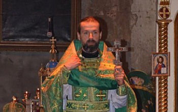 В Вербное Воскресение владыка Вениамин совершил первую Литургию в Свято-Воскресенском соборе г.Борисова