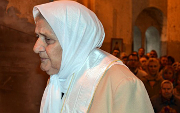 В Вербное Воскресение владыка Вениамин совершил первую Литургию в Свято-Воскресенском соборе г.Борисова