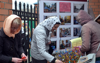 Вербное Воскресение в приходах Борисовского благочиния