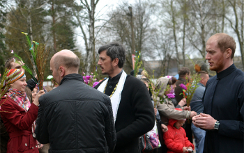 Вербное Воскресение в приходах Борисовского благочиния