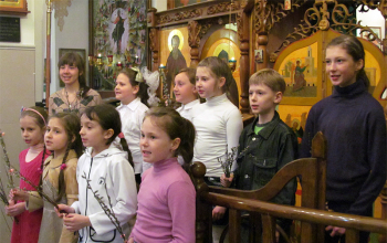 Вербное Воскресение в приходах Борисовского благочиния