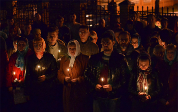 Пасха 2013: Пасхальные Богослужения в храме Рождества Христова