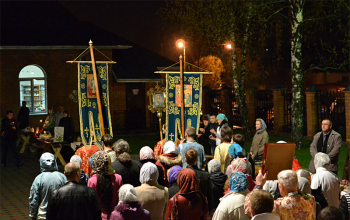 Пасха 2013: Пасхальные Богослужения в храме Рождества Христова