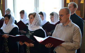 Пасха 2013: Епископ Борисовский Вениамин в храме Рождества Христова