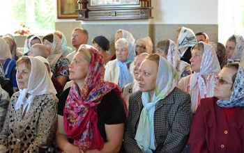 Пасха 2013: Епископ Борисовский Вениамин в храме Рождества Христова