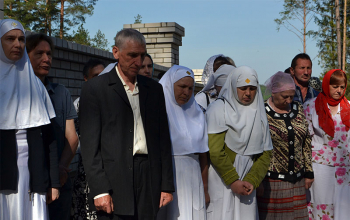 Епископ Борисовский Вениамин освятил храм в честь святого Георгия Победоносца