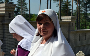 Епископ Борисовский Вениамин освятил храм в честь святого Георгия Победоносца