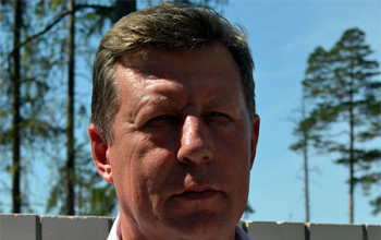 Епископ Борисовский Вениамин освятил храм в честь святого Георгия Победоносца