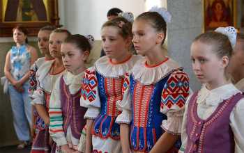 Пасха 2013: Детский пасхальный концерт в храме Рождества Христова