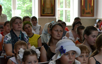 Пасха 2013: Детский пасхальный концерт в храме Рождества Христова