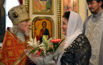 Митрофорного протоиерея Иоанна Мисеюка поздравили с 70-летием служения Церкви и Днем Ангела