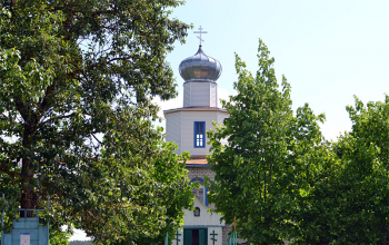 Протоиерей Александр Вербило в храме Преображения Господня в д.Велятичи