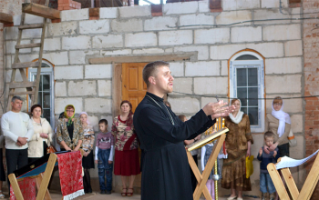 Пасха 2013: Пасхальный концерт в храме Архистратига Михаила в д. Зембин