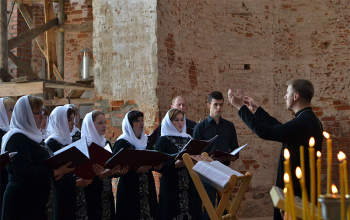 Пасха 2013: Пасхальный концерт в храме Архистратига Михаила в д. Зембин