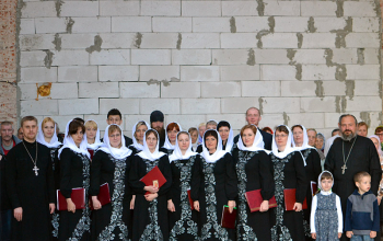 Пасха 2013: Пасхальный концерт в храме Архистратига Михаила в д. Зембин