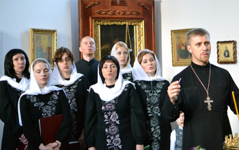 Пасха 2013: Пасхальный концерт в храме Архистратига Михаила в д. Зембин