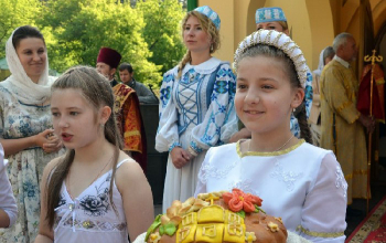 Престольный праздник в храме святого благоверного князя Димитрия Донского в Печах
