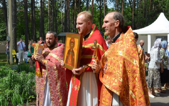 Престольный праздник в храме святого благоверного князя Димитрия Донского в Печах