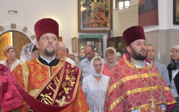 Престольный праздник в храме святого благоверного князя Димитрия Донского в Печах