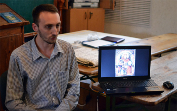 В храме Рождества Христова прошла культурно-образовательная программа «Архангел Михаил, Грозных сил воевода»