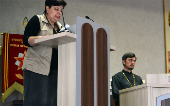 Протоиерей Александр Вербило выступил перед идеологами о 1025-летии Крещения Руси