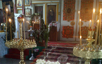 Дзень Святой Троіцы ў Свята-Мікалаеўскай царкве в.Вялікая Ухалода