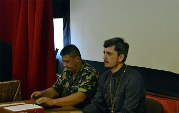 Протоиерей Александр Вербило выступил на дне информирования в районном отделе по ЧС