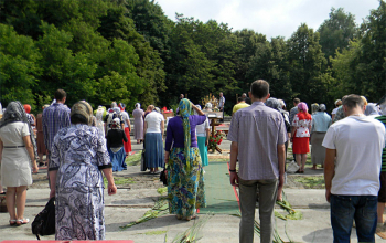 Престольный праздник в храме Святой Живоначальной Троицы