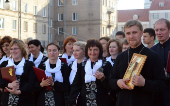 Камерный хор «Преображение» на международном фестивале «Магутны Божа»  в Могилеве занял третье место (часть вторая)