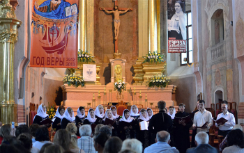 Камерный хор «Преображение» на международном фестивале «Магутны Божа»  в Могилеве занял третье место (часть вторая)