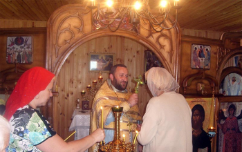 На ганцевичском храме установлен купол