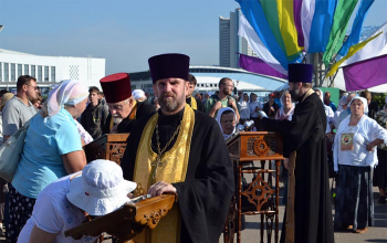 Православные Борисова на праздновании 1025-летия Крещения Руси в Минске