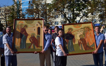 Православные Борисова на праздновании 1025-летия Крещения Руси в Минске
