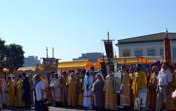Православные Борисова на праздновании 1025-летия Крещения Руси в Минске