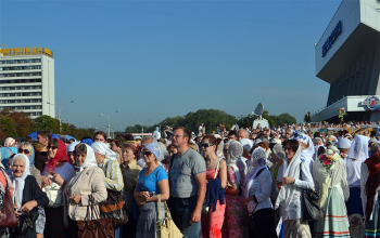 Православные Борисова на праздновании 1025-летия Крещения Руси в Минске