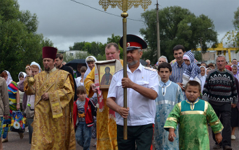Из Свято-Воскресенского собора в Богоявленскую часовню перенесена икона святой блаженной Манефы Гомельской