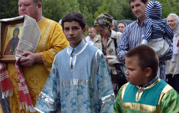 Из Свято-Воскресенского собора в Богоявленскую часовню перенесена икона святой блаженной Манефы Гомельской