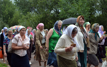 Из Свято-Воскресенского собора в Богоявленскую часовню перенесена икона святой блаженной Манефы Гомельской
