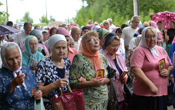 Из Свято-Воскресенского собора в Богоявленскую часовню перенесена икона святой блаженной Манефы Гомельской